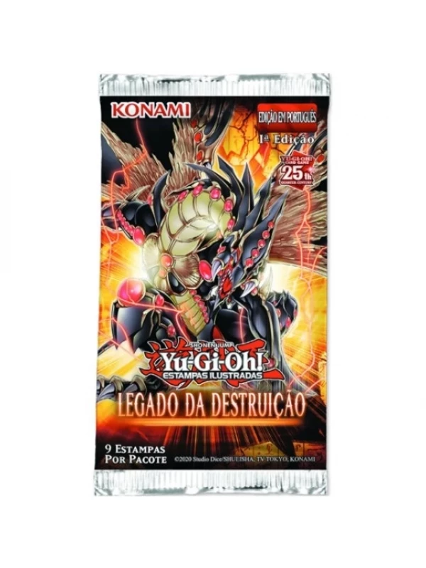 Booster Yu-gi-oh - LEGADO DA DESTRUIÇÃO