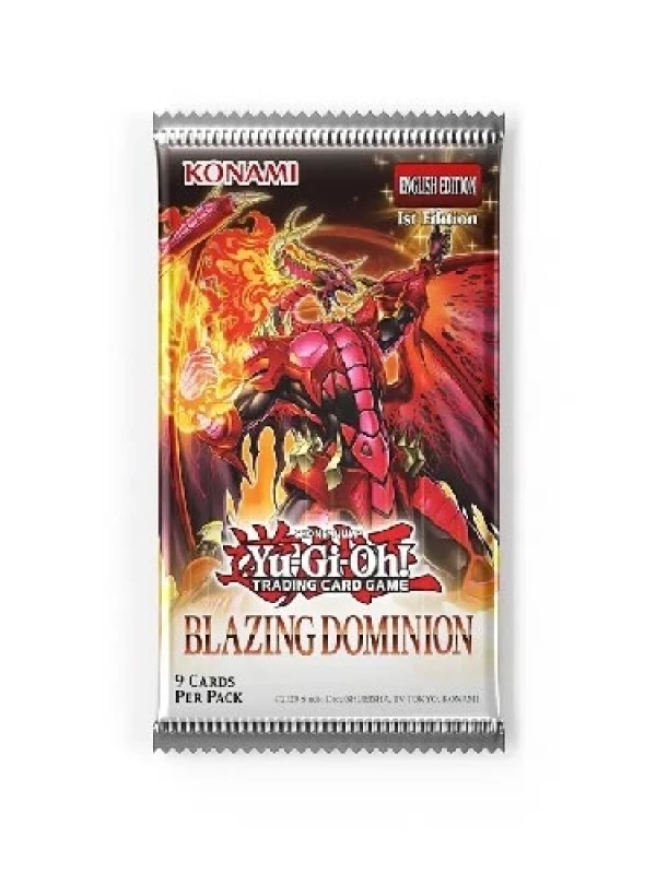 BOOSTER YUGIOH - Domínio Ardente