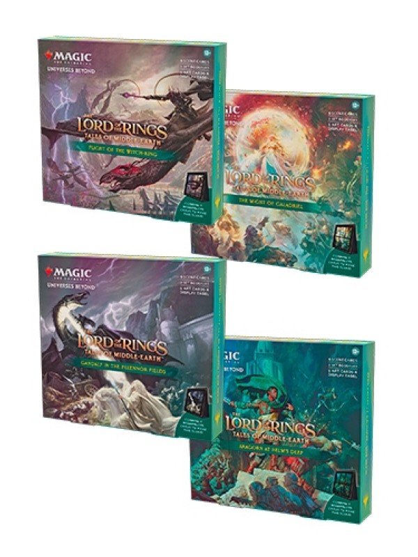 KIT CENAS DE SENHOR DOS ANEIS - CONTOS DA TERRA MEDIA - 4 VOLUMES