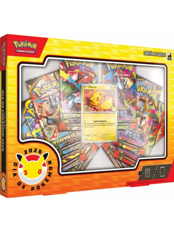 Box Coleção Dia de Pokémon 2026