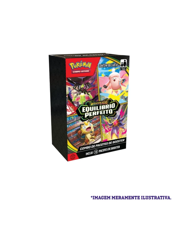 COMBO DE PACOTES DE BOOSTER - EQUILIBRIO PERFEITO