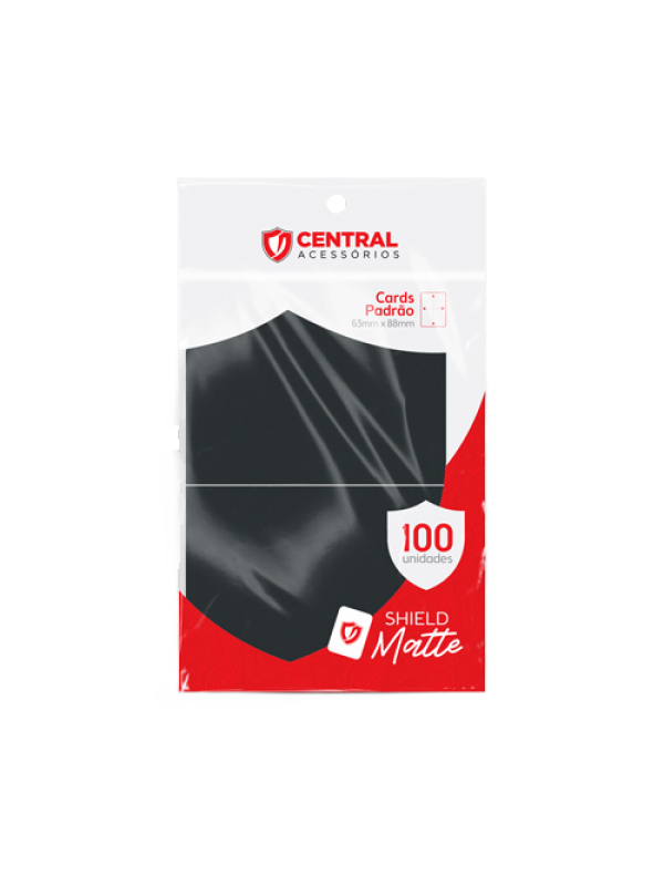CENTRAL SHIELD MATTE - PRETO