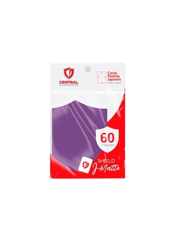 SHIELD MINI MATTE CENTRAL - ROXO
