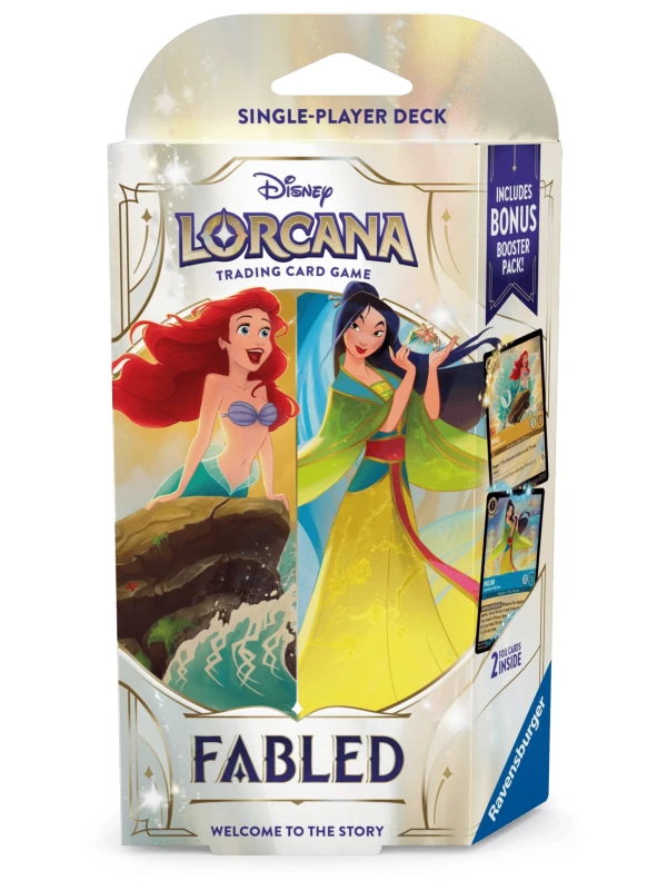 Lorcana Starter Deck Ariel E Mulan