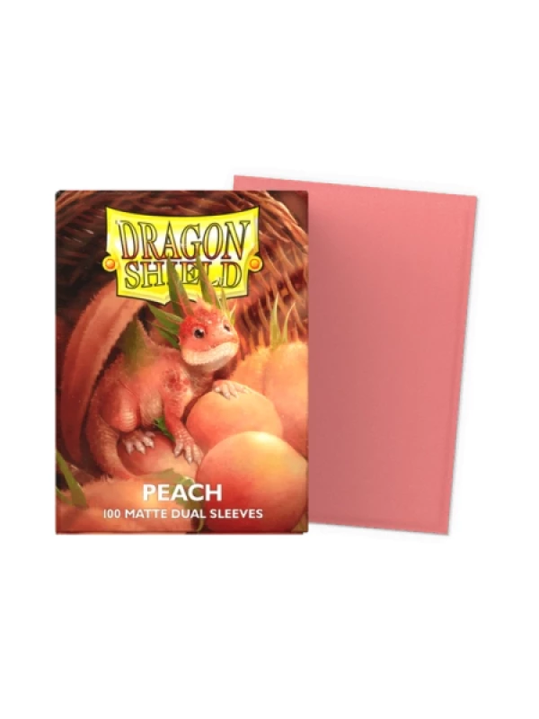 DRAGON SHIELD DUAL MATTE - PEACH