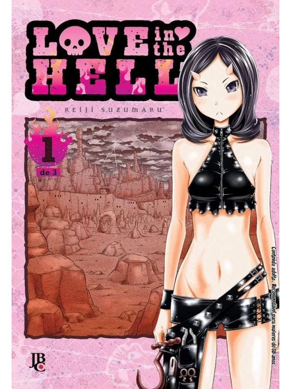 coleçao love in hell - vols 01 ao 03