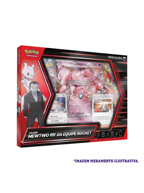 Box Mewtwo ex fa Equipe Rocket