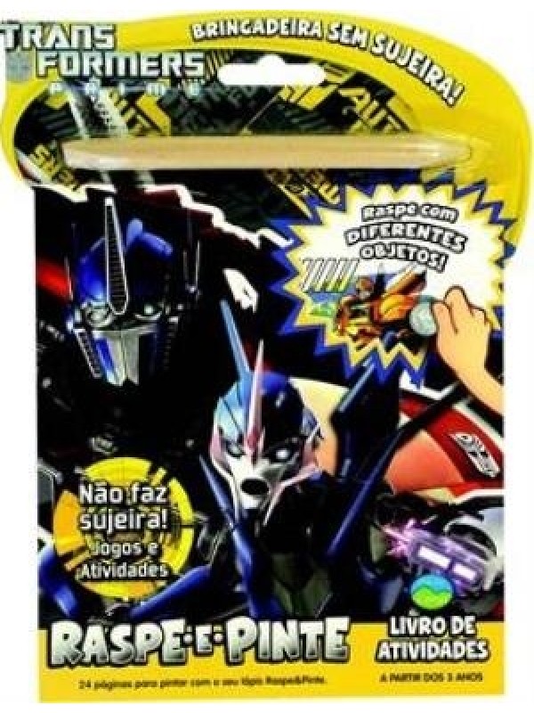 RASPE E PINTE - TRANSFORMERS
