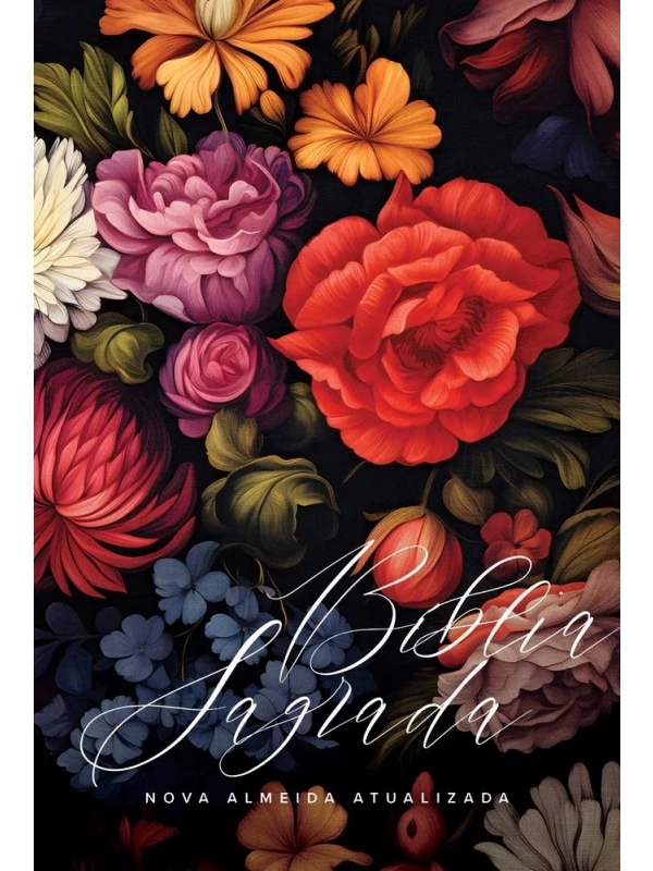 Bíblia NAA - Flores Coloridas