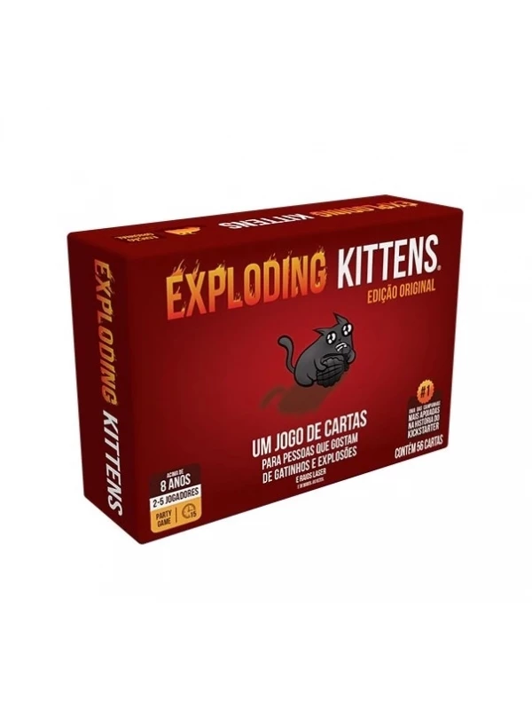 EXPLODING KITTENS - EDIÇÃO ORIGINAL