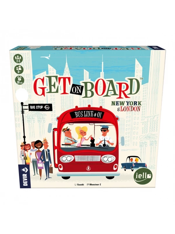 GET ON BOARD - NEW YORK E LONDON