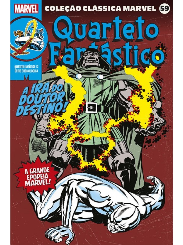 Coleção clássica marvel vol. 59 - quarteto fantástico 13
