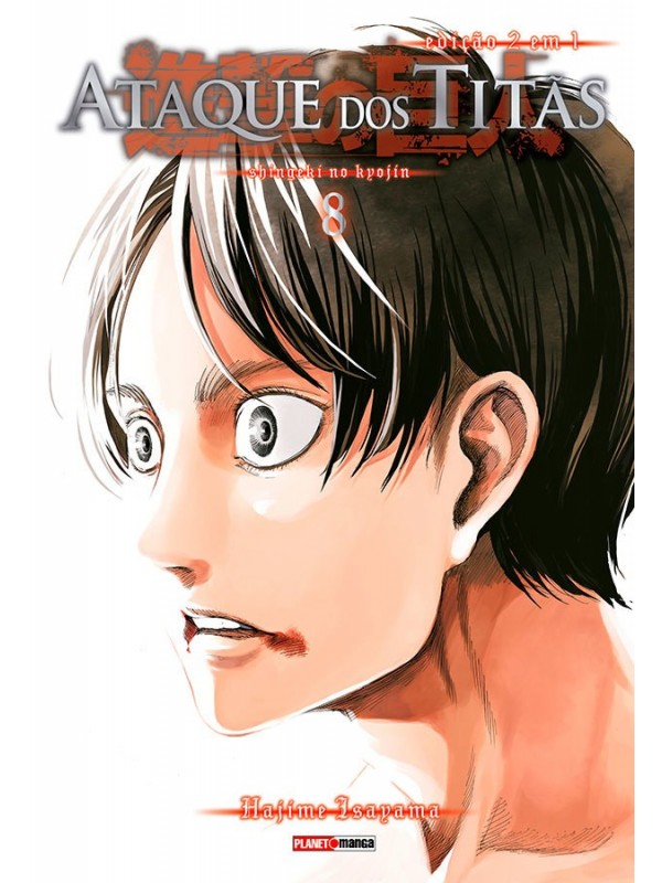 Ataque dos Titãs (2 em 1) Vol. 08