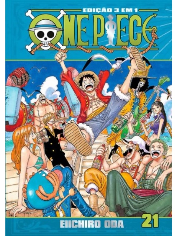 One Piece 3 em 1 Vol. 21