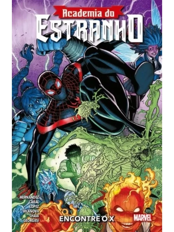 Academia do estranho: homem-aranha