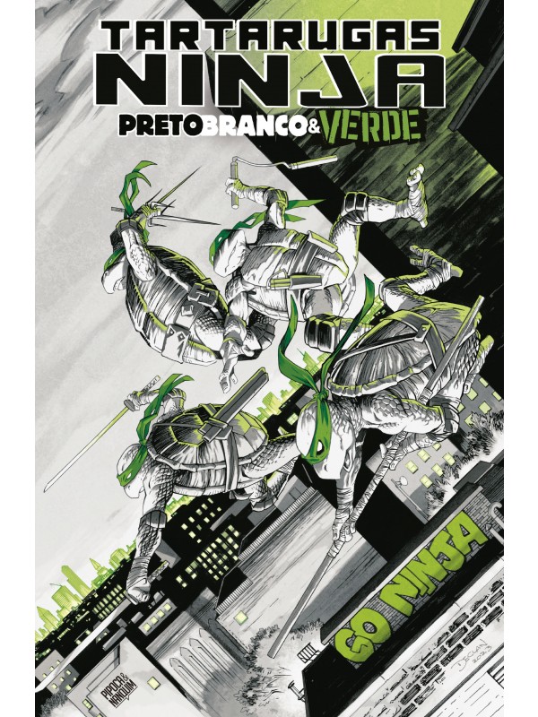 Tartarugas Ninja: Preto, Branco e Verde
