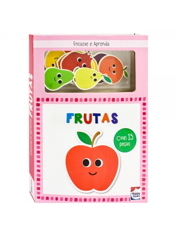Encaixe e Aprenda: Frutas