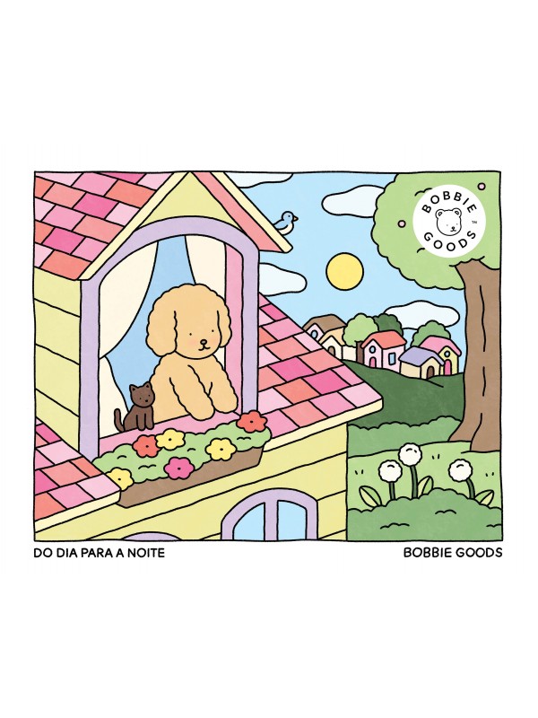 Do dia para a noite (Day to night) – Livro de colorir oficial Bobbie Goods