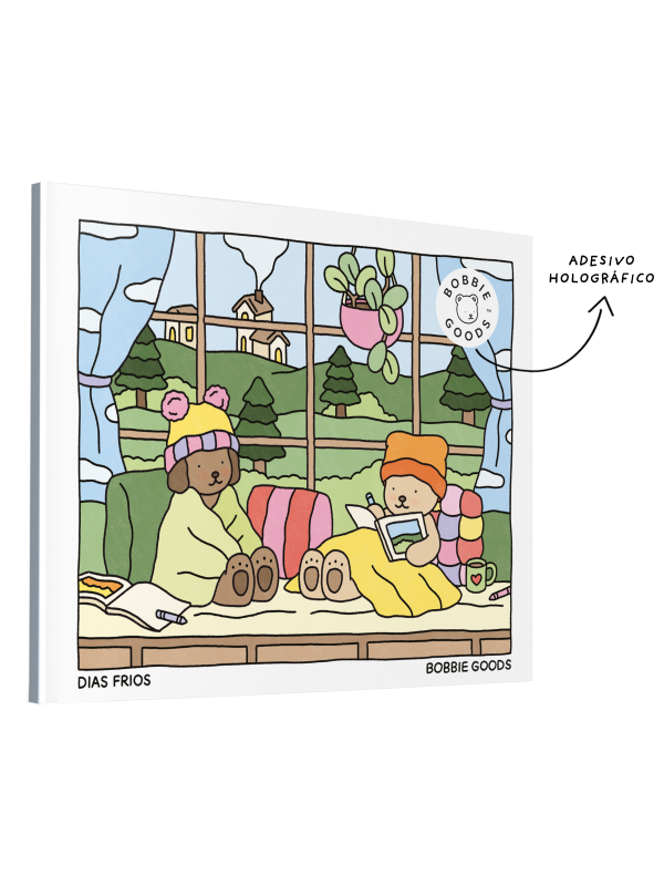 Dias frios (Fall-Winter) – Livro de colorir oficial Bobbie Goods