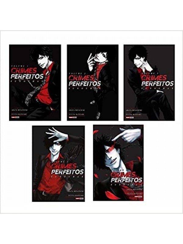 KIT CRIMES PERFEITOS FUNOUHAN 1-5