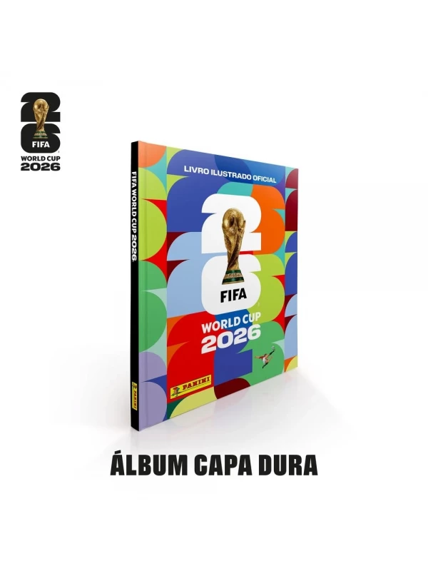 Álbum Capa Dura Copa Do Mundo 2026