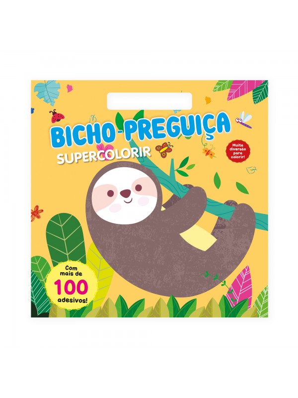Supercolorir - Bicho-preguiça
