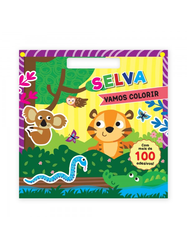 Vamos colorir - Selva