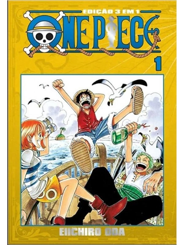 One Piece 3 em 1 Vol. 1