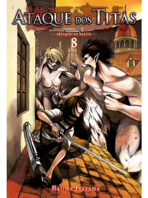 Ataque dos Titãs Vol. 8