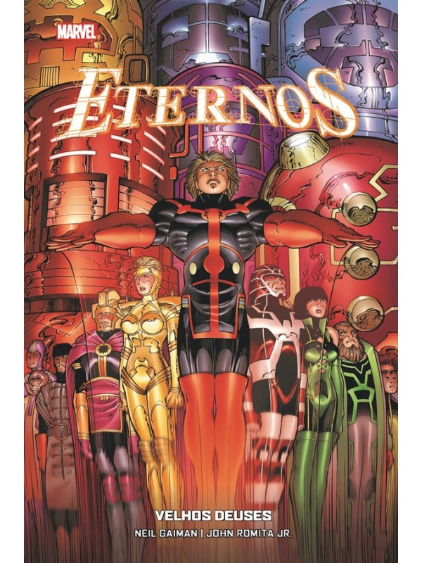 Os Eternos por Neil Gaiman & John Romita Jr.