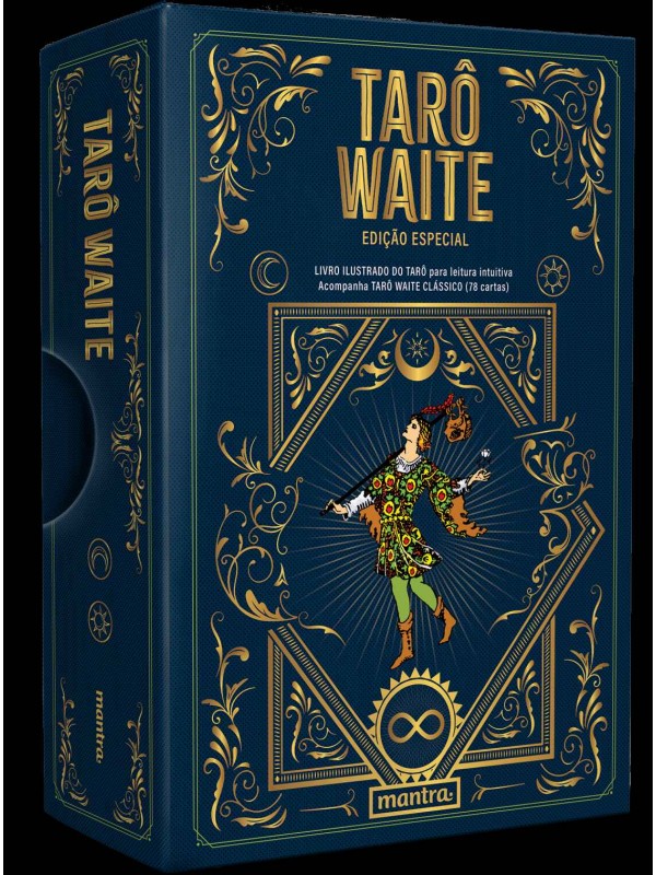 Tarô Waite Edição Especial: livro ilustrado do Tarot para leitura intuitiva