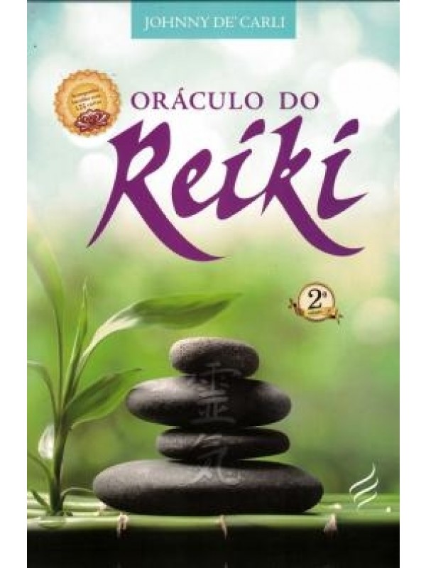 ORACULO DO REIKI - LIVRO E BARALHO COM 125 CARTAS