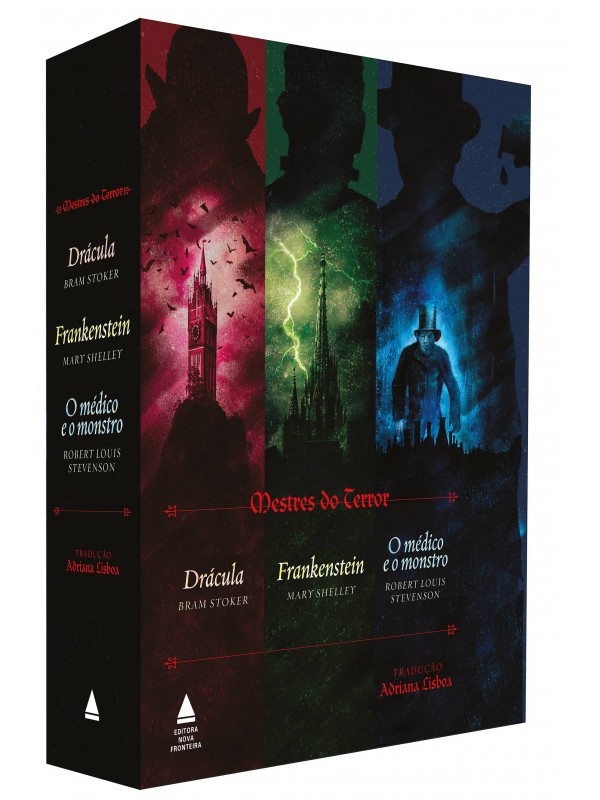 Box Mestres do terror - Frankenstein, Drácula e O médico e o monstro