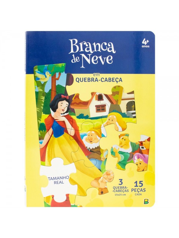 Clássicos em Quebra-Cabeças: Branca de Neve