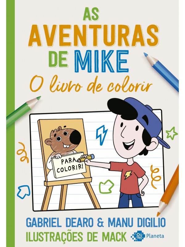 As aventuras de Mike - o livro de colorir