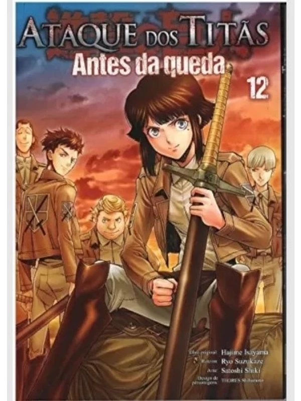 ATAQUE DOS TITAS - ANTES DA QUEDA - VOL 12