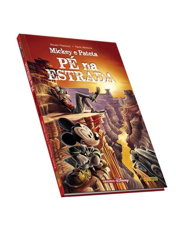 Mickey e pateta: pé na estrada