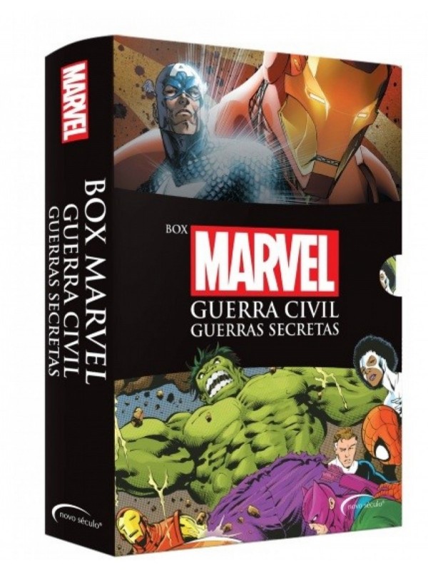 Box Marvel Guerra Civil