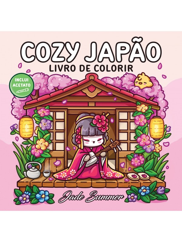 Cozy Japão – Livro de colorir