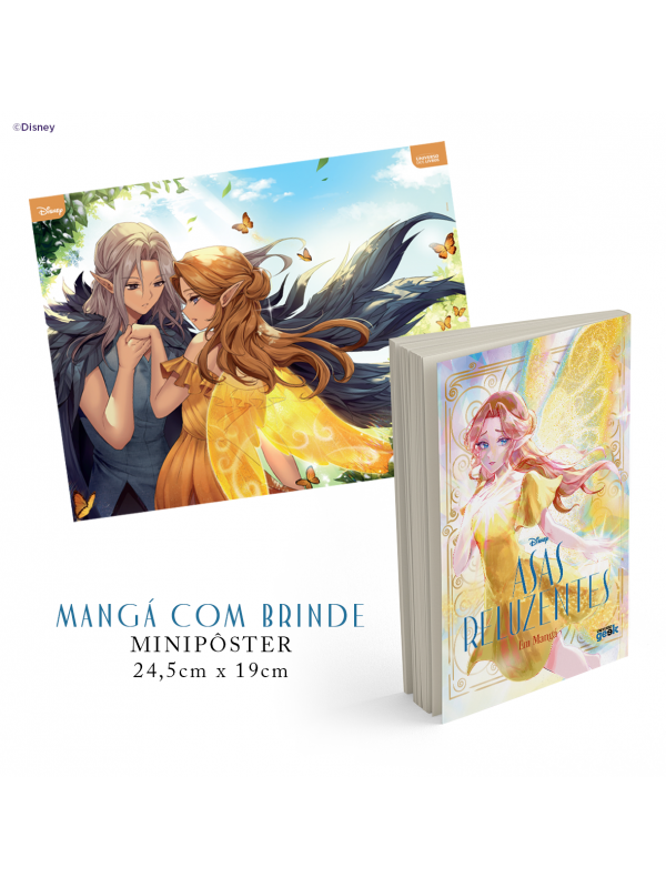 Asas reluzentes em mangá - vol. 1