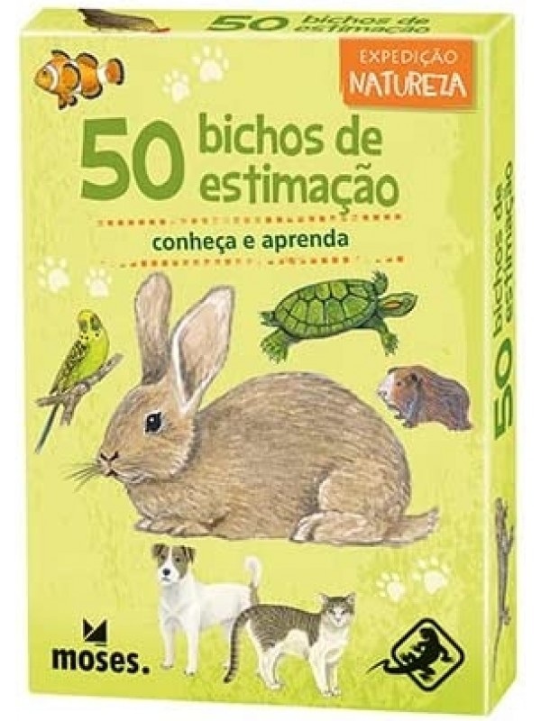 50 BICHOS DE ESTIMACAO