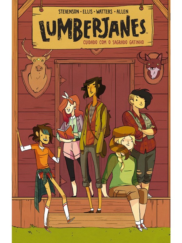 Lumberjanes volume 1: Cuidado com o sagrado gatinho