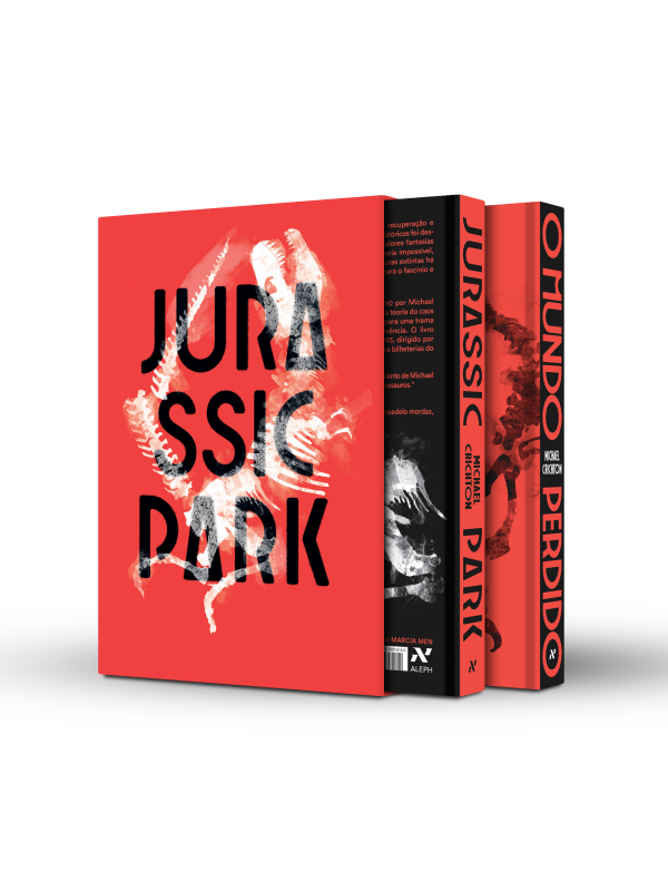 Box jurassic park - edição capa dura