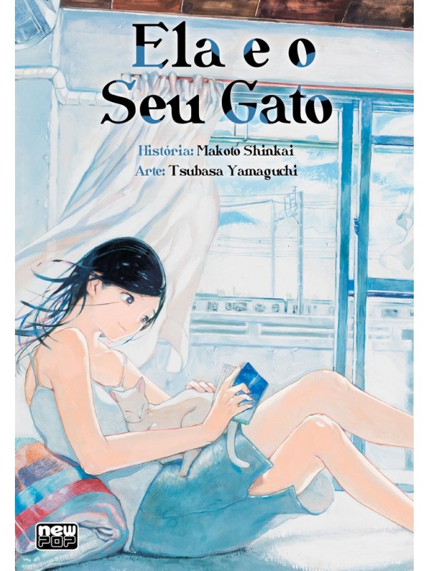 Ela e o seu Gato