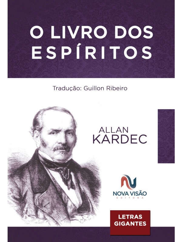 O livro dos espíritos - letras gigantes