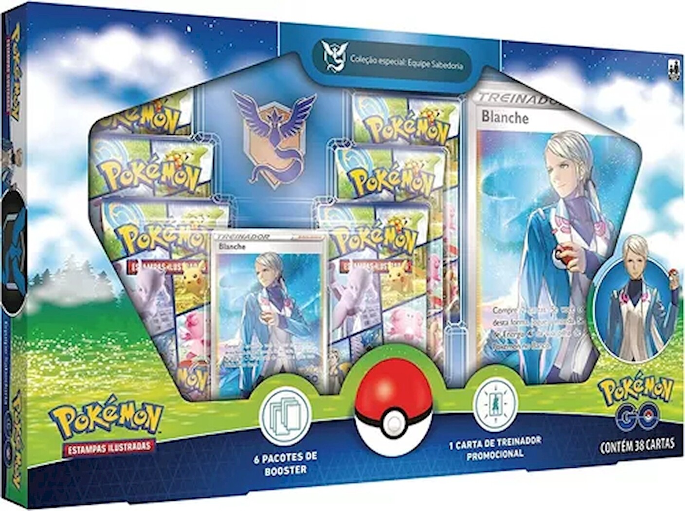 BOX POKEMON GO - EQUIPE SABEDORIA