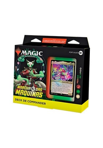 DECK COMMANDER MARCHA DAS MAQUINAS - PEDIDO DE APOIO