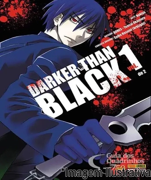 COLEÇÃO DARKER THAN BLACK -VOL 01 E 02