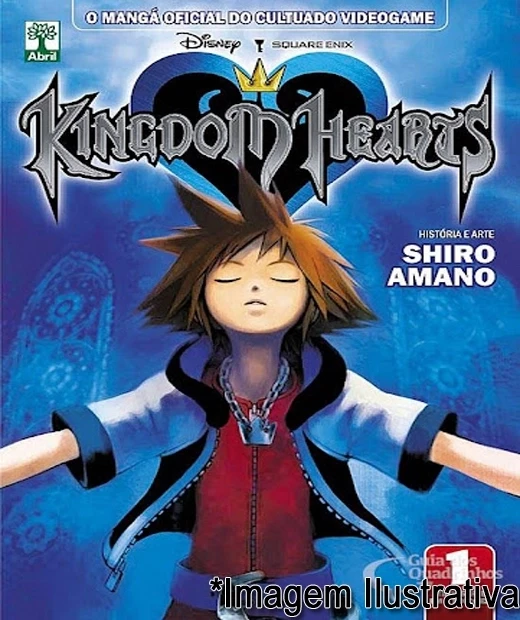 COLEÇÃO KINGDOM HEARTS - 12 VOLUMES DIVERSOS