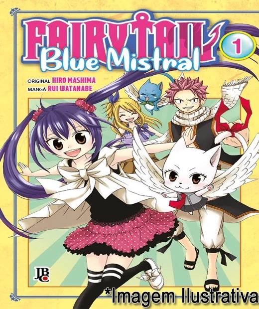 COLEÇÃO FAIRY TAIL - BLUE MISTRAL - VOL 01 AO 04